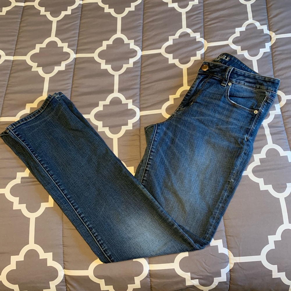 American Eagle Long Skinny Kick Jeans